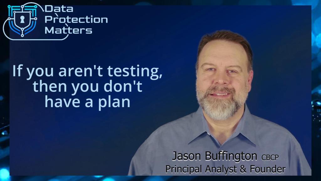 If you aren’t testing, then you don’t have a plan