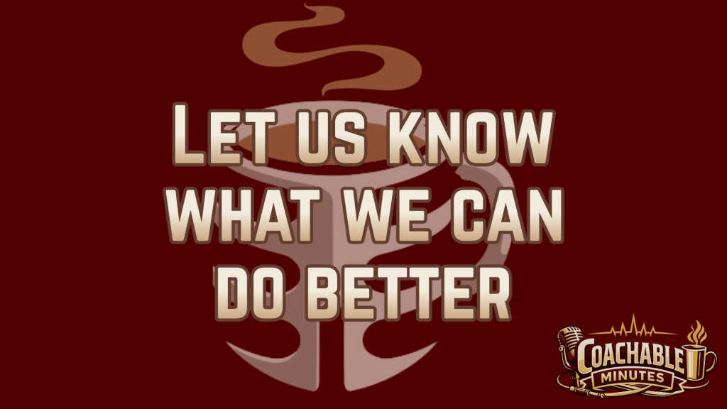 What can we do better?