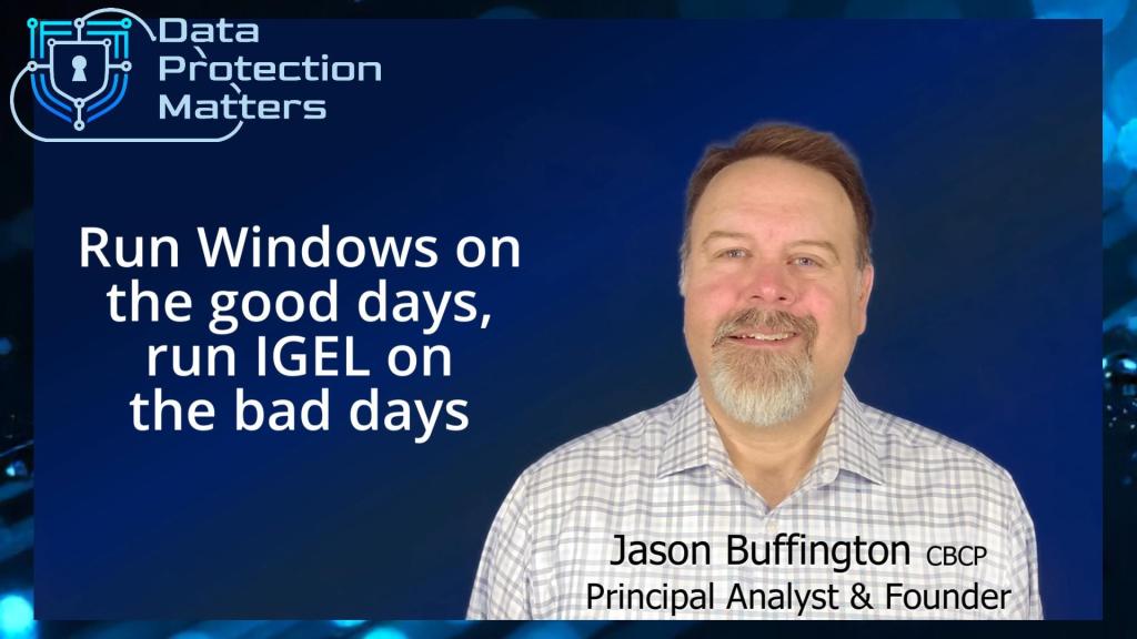 Run Windows on the good days, Run IGEL on the bad days (part&nbsp;one)